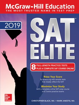 cover image of McGraw-Hill Education SAT Elite 2019